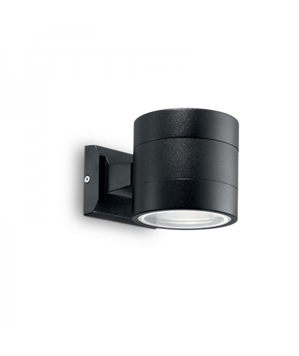 Applique da esterno Snif Round nero
