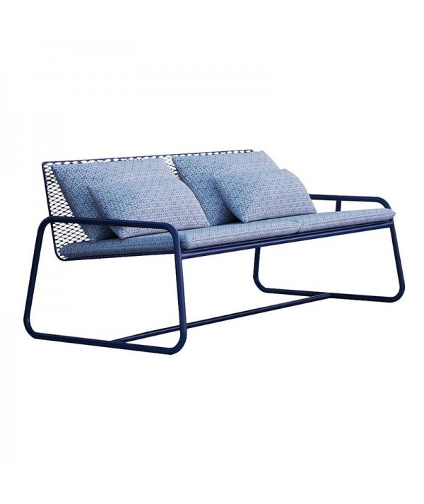 Divano da esterno Lolita di memedesign in acciaio blu navy