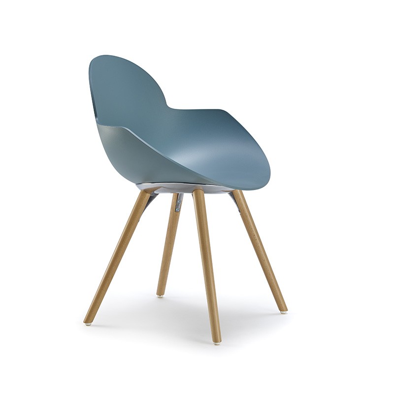 Sedia Cookie azzurro polvere Sedia Cookie azzurro polvere