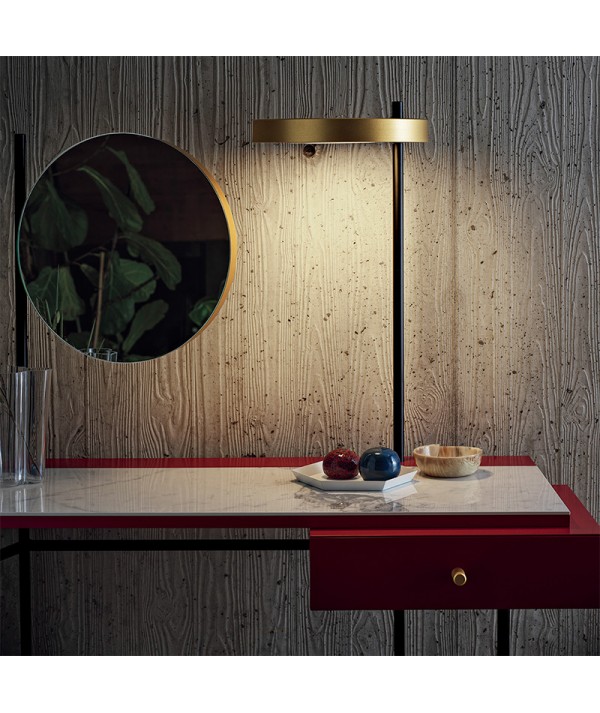 Scrittoio Vanity rosso + arabescato