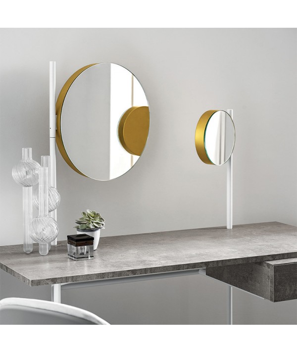 Scrittoio Vanity melaminico cemento dettaglio