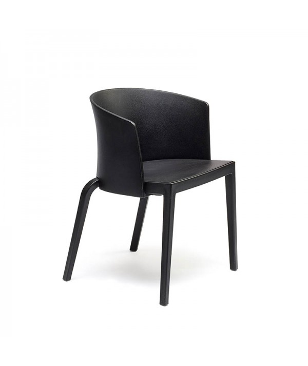 Sedia Bi Full-Back nero