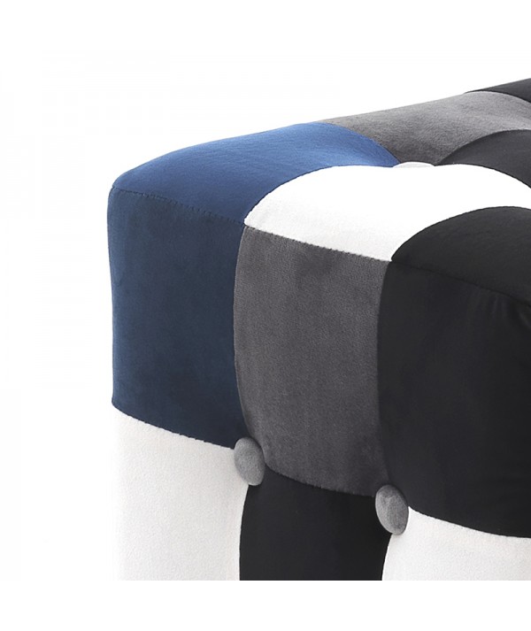 Pouf Kaleidos Blu dettaglio