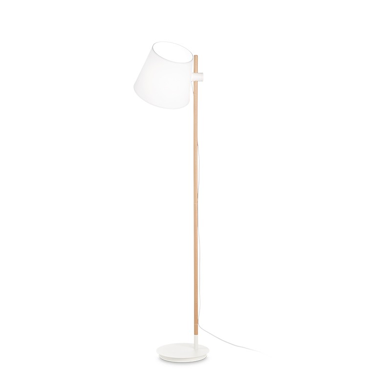Lampada da terra Axel bianca idealux