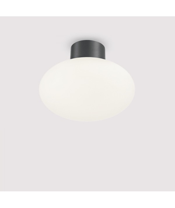 Lampada a soffitto Clio antracite