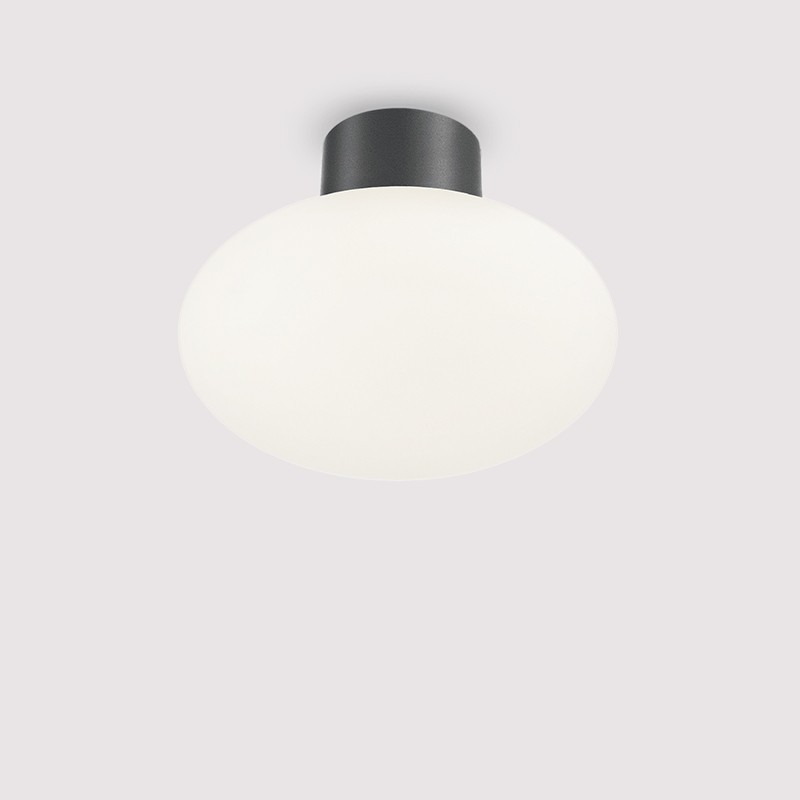 Lampada a soffitto Clio antracite