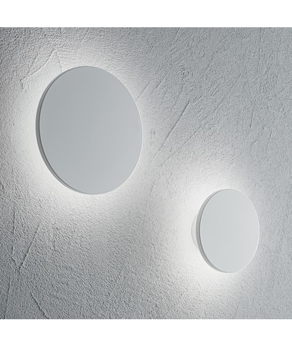 Applique Cover Round bianca ambientata
