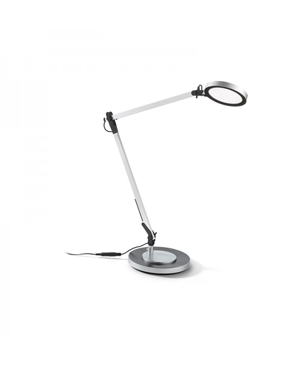 Lampada da tavolo Futura alluminio