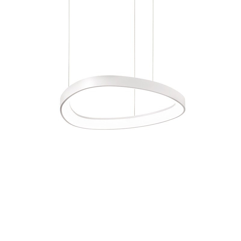 Lampada a sospensione Gemini bianco d42 Lampada a sospensione Gemini bianco d42