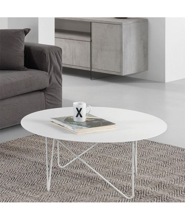 Tavolino Basso Shape  bianco