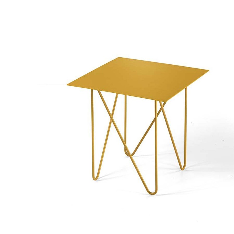 Tavolino Quadrato Shape Oro Tavolino Quadrato Shape Oro