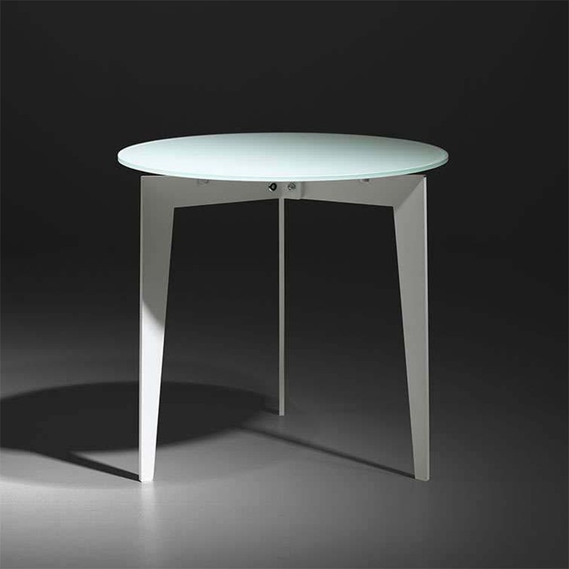 Tavolino Rotondo Nordic bianco Tavolino Rotondo Nordic bianco