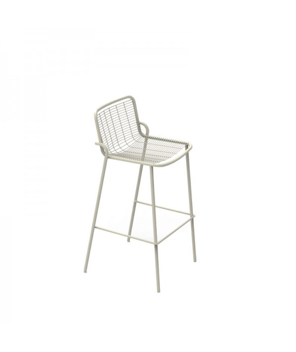 Sgabello Roma bianco