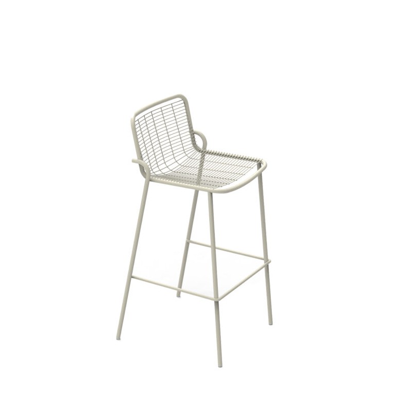 Sgabello Roma bianco Sgabello Roma bianco
