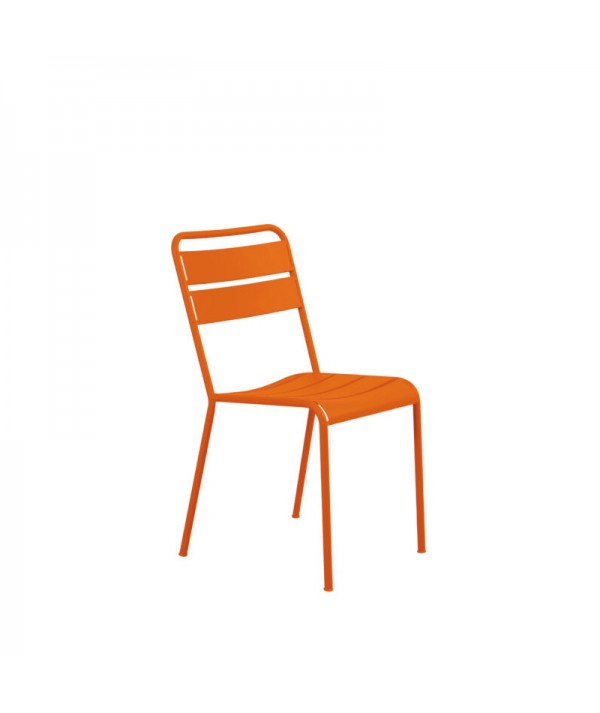 Sedia Twist arancio