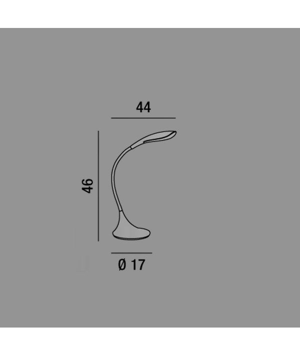Lampada da tavolo Stelo dimensioni